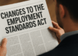 Changes to the Employment Standards Act